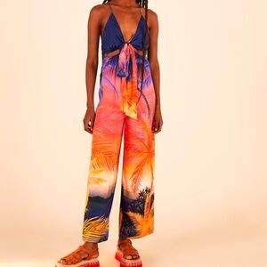 Farm Rio Sunset Jumpsuit